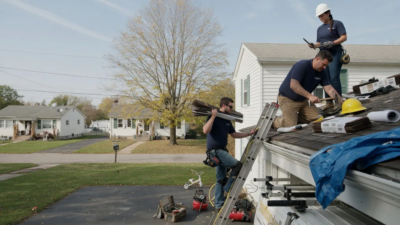 Local Roofing Contractors in Greenview, IL near me